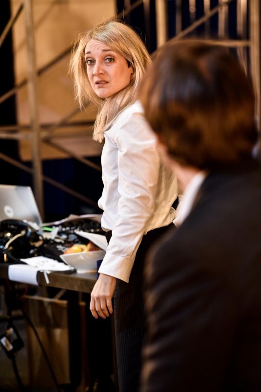 Regine Zimmermann in »Borgen«Foto: Arno Declair, 2016