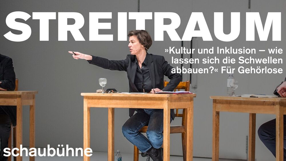 Play video "1 June 2025 |»Kultur und Inklusion — wie lassen sich die Schwellen abbauen?«<br>For deaf people"